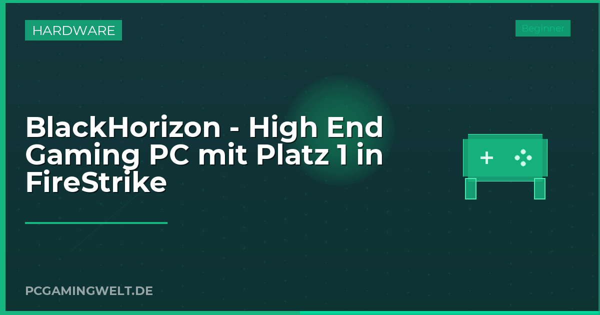 BlackHorizon PC-Build - Das Gehäusegestell steht